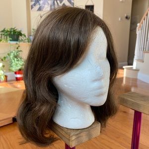 BROWN WIG SYNTHETIC HAIR